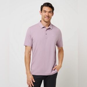 Travis Mathew The Heater Short Sleeve Polo Men's Size XL Elderberry Purple NWT